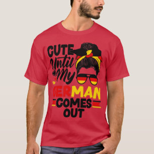 Deutsche Flagge Niedlich bis mein deutsches Co-Co T-Shirt