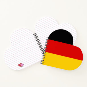 Deutsche Flagge Notizbuch