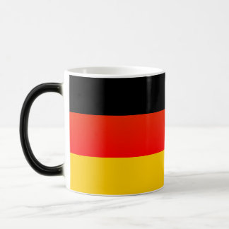 Deutsche Flagge oder Deutsche Flagge Verwandlungstasse