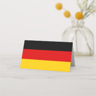 Deutsche Flagge Platzkarte