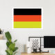 Deutsche Flagge Poster (Home Office)
