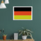 Deutsche Flagge Poster (Living Room 1)