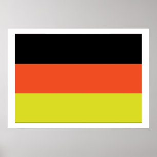 Deutsche Flagge Poster