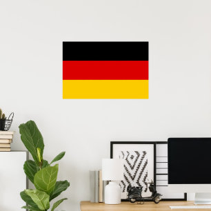 Deutsche Flagge Poster