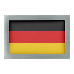 Deutsche Flagge Rechteckige Gürtelschnalle