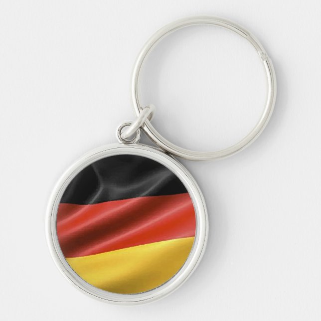 Deutsche Flagge Schlüsselanhänger (Vorne)