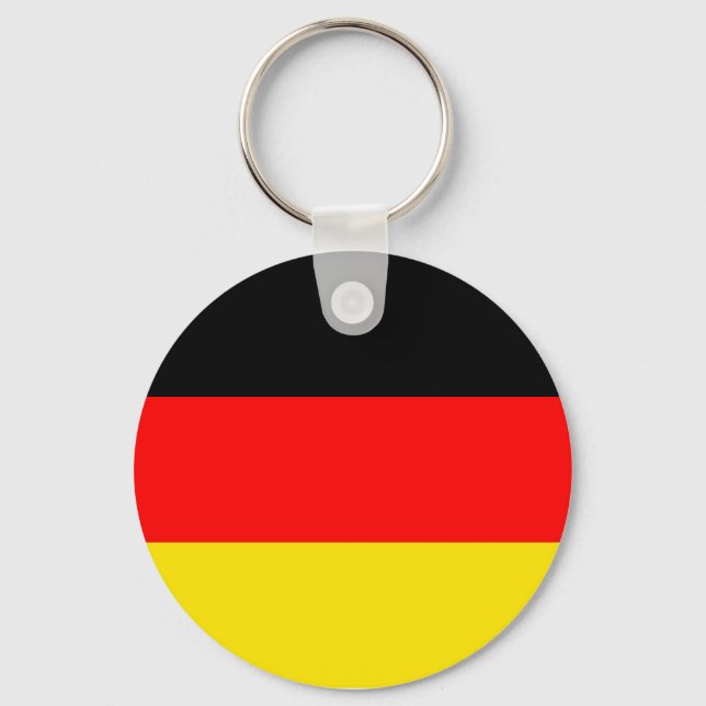 Deutsche Flagge Schlüsselanhänger (Vorderseite)