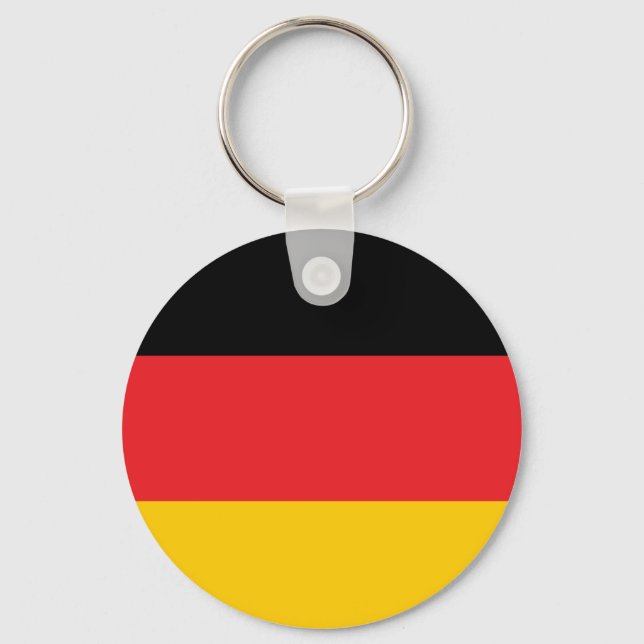 Deutsche Flagge Schlüsselanhänger (Vorderseite)