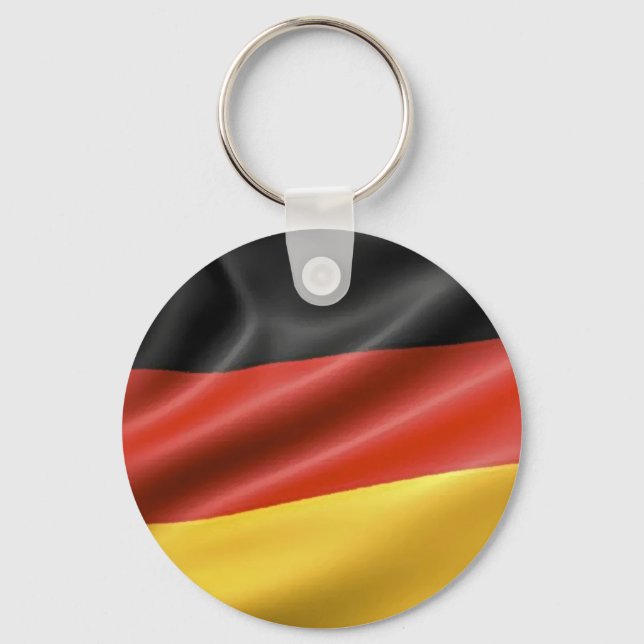 Deutsche Flagge Schlüsselanhänger (Vorderseite)