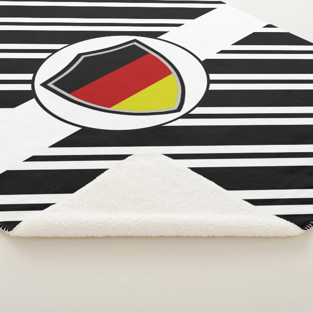 Deutsche Flagge Sherpadecke (3/4)