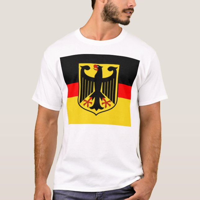 Deutsche Flagge — Shirt (Vorderseite)