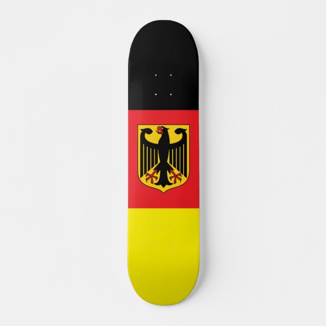 Deutsche Flagge Skateboard (Vorne)