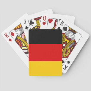 Deutsche Flagge Spielkarten