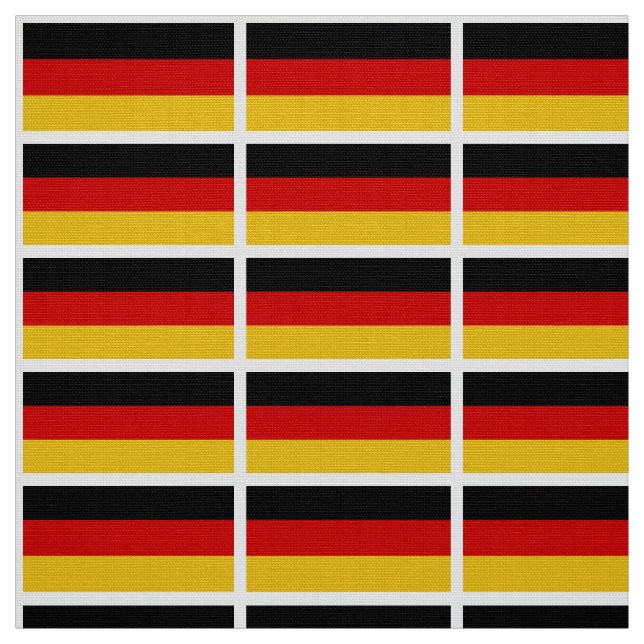Deutsche Flagge Stoff (Muster)