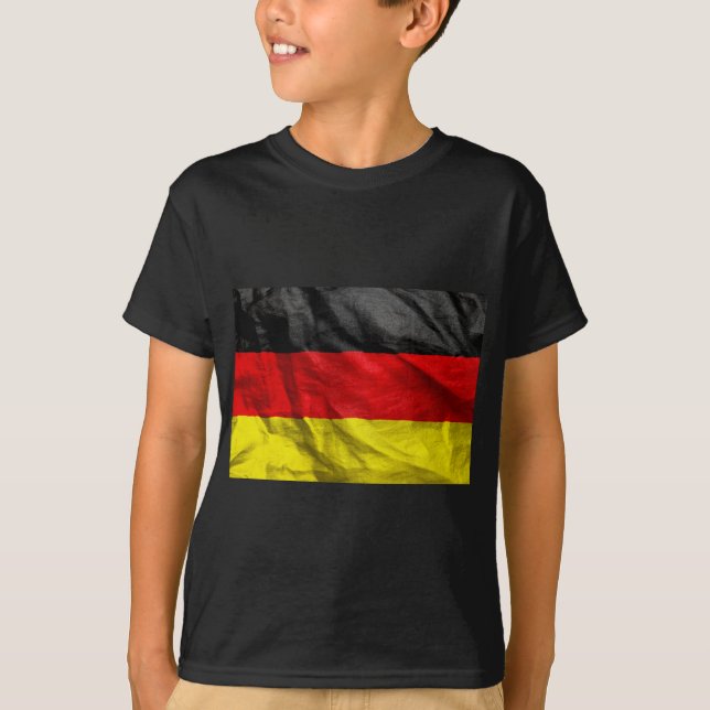 Deutsche Flagge T-Shirt (Vorderseite)
