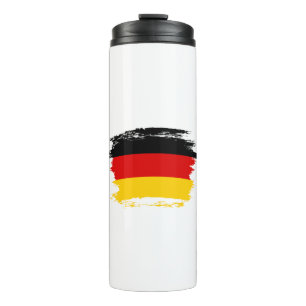 Deutsche Flagge Thermosbecher