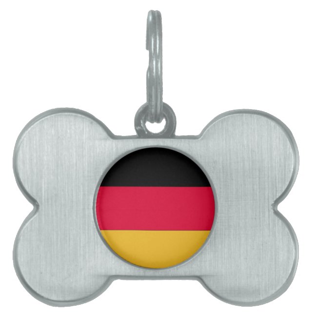 Deutsche Flagge Tiermarke (Vorderseite)