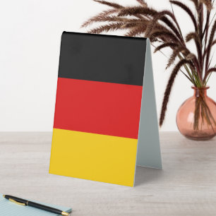 Deutsche Flagge Tischaufsteller