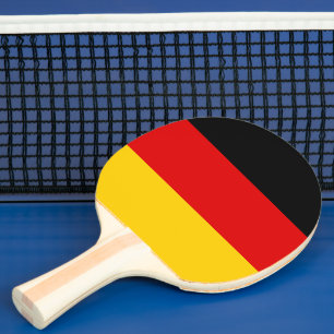 Deutsche Flagge Tischtennis Schläger
