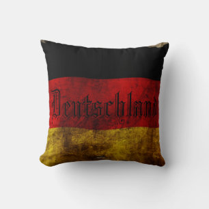 Deutsche Flagge - Vintage... Kissen