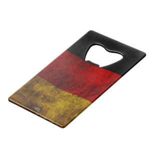 Deutsche Flagge - Vintage Kreditkartenflaschenöffner