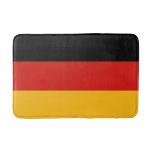 DEUTSCHE FLAGGEN-FARBEN + Ihr Text u. Ideen Badematte
