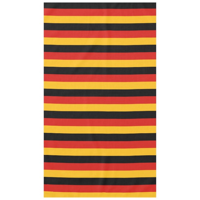 DEUTSCHE FLAGGEN-FARBEN + Ihre Ideen Tischdecke (Vorderseite)