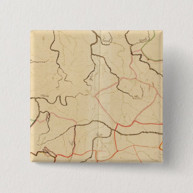 Deutsche Flüsse 2 Button (Vorderseite)