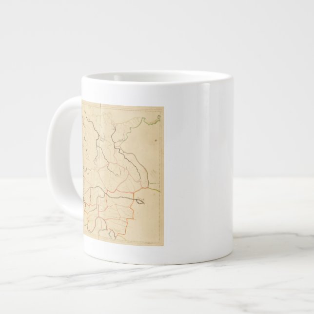 Deutsche Flüsse 2 Jumbo-Tasse (Vorderseite Links)