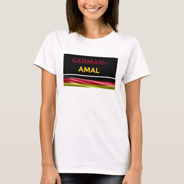 Deutsche Frauen T-Shirt (Vorderseite)