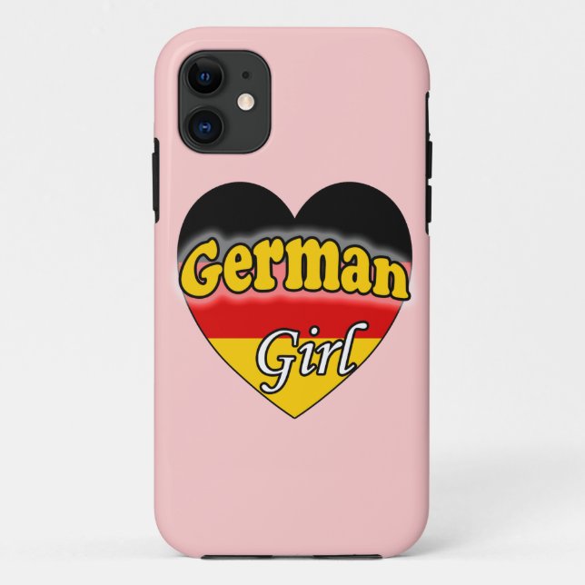 Deutsche Girl Case-Mate iPhone Hülle (Rückseite)