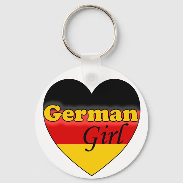 Deutsche Girl Schlüsselanhänger (Vorderseite)