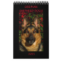 DEUTSCHE HUNDE - Single Page Calendar