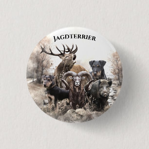 Deutsche Jagdterrier Button