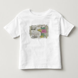 Deutsche Karte mit Angriffen der englischen Marine Kleinkind T-shirt