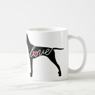 Deutsche kurzhaariger Zeiger-Liebe Kaffeetasse