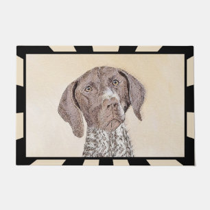 Deutsche kurzhaariger Zeiger-Malerei - Hundekunst Fußmatte