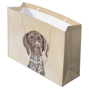 Deutsche kurzhaariger Zeiger-Malerei - Hundekunst Große Geschenktüte