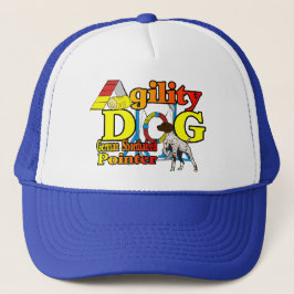 Deutsche Kurzpointer-Agility-Geschenke Truckerkappe
