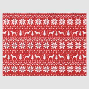 Deutsche Kurzporträts Silhouetten Weihnachten Seidenpapier