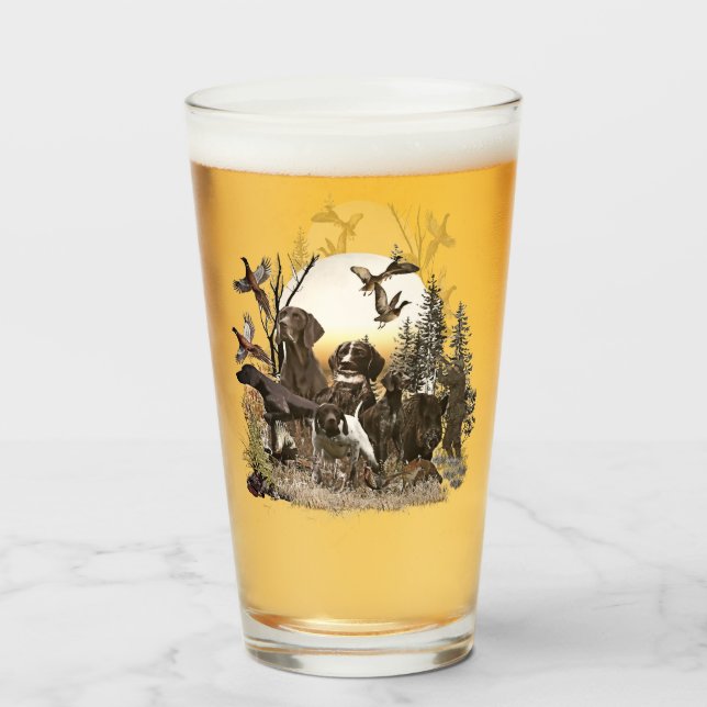 Deutsche Kurzzeiger (APS) Glas (Rückseite (gefüllt))