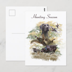 Deutsche Kurzzeiger (APS) Postkarte