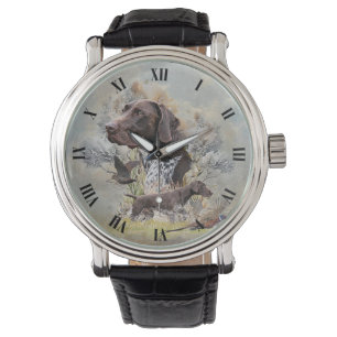 Deutsche Kurzzeiger Armbanduhr