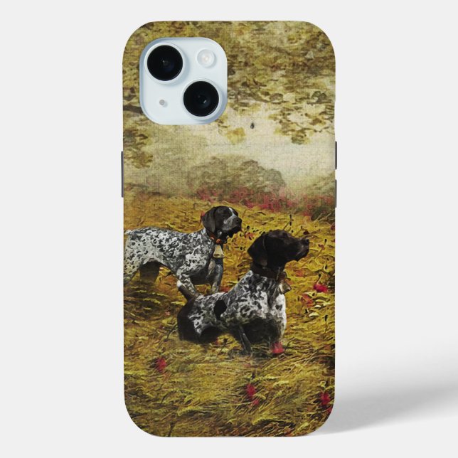 Deutsche Kurzzeiger Case-Mate iPhone Hülle (Rückseite)