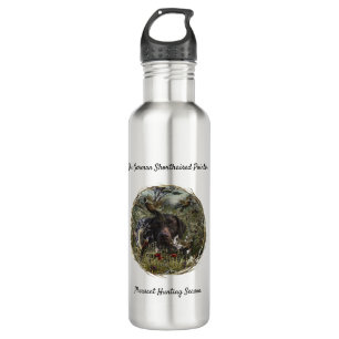 Deutsche Kurzzeiger Edelstahlflasche