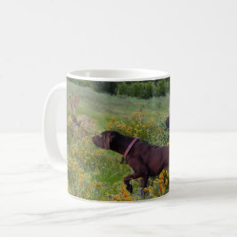 Deutsche Kurzzeiger Kaffeetasse