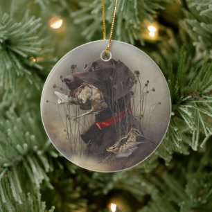 Deutsche Kurzzeiger Keramik Ornament
