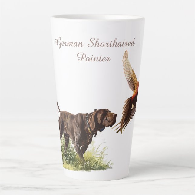 Deutsche Kurzzeiger Milchtasse (Vorderseite)
