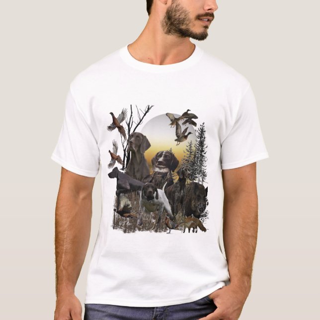 Deutsche Kurzzeiger T-Shirt (Vorderseite)