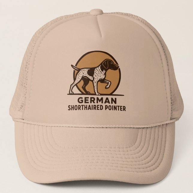 Deutsche Kurzzeiger Truckerkappe (Vorderseite)